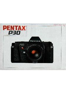 Pentax P 30 manual. Camera Instructions.